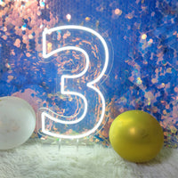 Number Neon Sign (0-9)