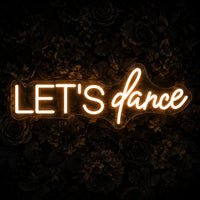 Let's Dance Neon Sign