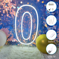 Number Neon Sign (0-9)
