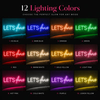 Let's Dance Neon Sign