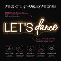 Let's Dance Neon Sign
